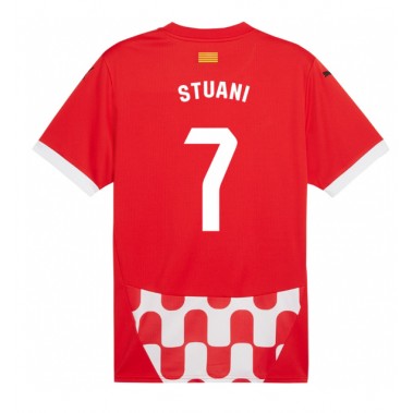 Girona Cristhian Stuani #7 Koszulka Podstawowa 2024-25 Krótki Rękaw