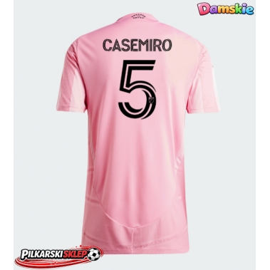 Inter Miami Casemiro #5 Koszulka Podstawowa damskie 2026-27 Krótki Rękaw