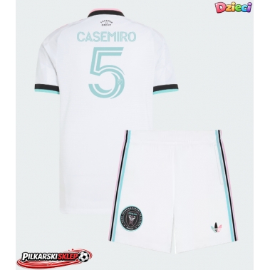 Inter Miami Casemiro #5 Koszulka Trzecia dzieci 2026-27 Krótki Rękaw (+ krótkie spodenki)