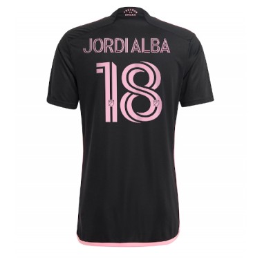 Inter Miami Jordi Alba #18 Koszulka Wyjazdowa 2023-24 Krótki Rękaw