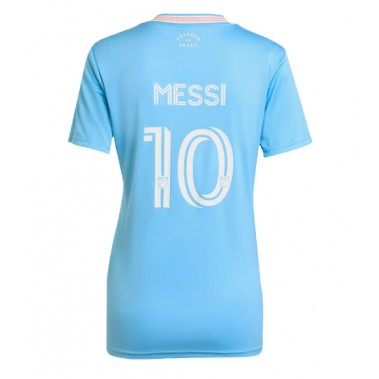 Inter Miami Lionel Messi #10 Koszulka Trzecia damskie 2025-26 Krótki Rękaw Inter Miami Lionel Messi #10 Koszulka Trzecia damskie 2025-26 Krótki Rękaw