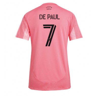 Inter Miami Rodrigo De Paul #7 Koszulka Podstawowa damskie 2025-26 Krótki Rękaw Inter Miami Rodrigo De Paul #7 Koszulka Podstawowa damskie 2025-26 Krótki Rękaw