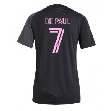 Inter Miami Rodrigo De Paul #7 Koszulka Wyjazdowa damskie 2025-26 Krótki Rękaw Inter Miami Rodrigo De Paul #7 Koszulka Wyjazdowa damskie 2025-26 Krótki Rękaw