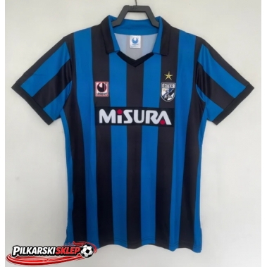Inter Milan 1988-1990 Koszulka Retro Podstawowa Krótki Rękaw