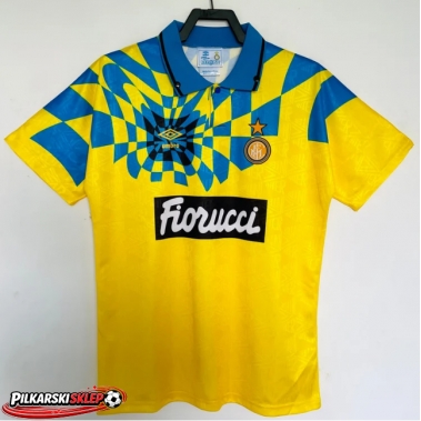 Inter Milan 1992-1994 Koszulka Retro Trzecia Krótki Rękaw