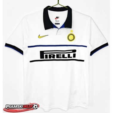 Inter Milan 1998-1999 Koszulka Retro Wyjazdowa Krótki Rękaw