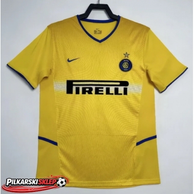 Inter Milan 2002-2003 Koszulka Retro Trzecia Krótki Rękaw