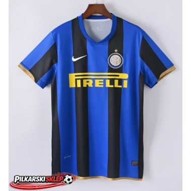 Inter Milan 2008-2009 Koszulka Retro Podstawowa Krótki Rękaw