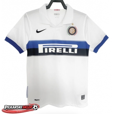 Inter Milan 2009-2010 Koszulka Retro Wyjazdowa Krótki Rękaw