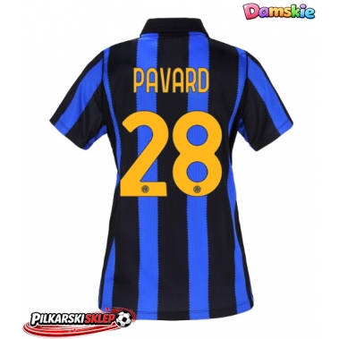 Inter Milan Benjamin Pavard #28 Koszulka Podstawowa damskie 2026-27 Krótki Rękaw