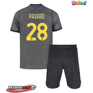 Inter Milan Benjamin Pavard #28 Koszulka Trzecia dzieci 2026-27 Krótki Rękaw (+ krótkie spodenki)