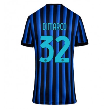 Inter Milan Federico Dimarco #32 Koszulka Podstawowa damskie 2025-26 Krótki Rękaw Inter Milan Federico Dimarco #32 Koszulka Podstawowa damskie 2025-26 Krótki Rękaw