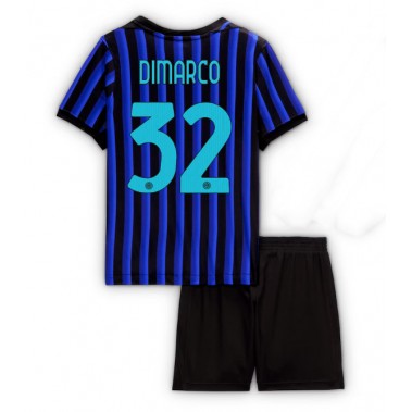 Inter Milan Federico Dimarco #32 Koszulka Podstawowa dzieci 2025-26 Krótki Rękaw (+ krótkie spodenki) Inter Milan Federico Dimarco #32 Koszulka Podstawowa dzieci 2025-26 Krótki Rękaw (+ krótkie spodenki)