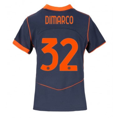 Inter Milan Federico Dimarco #32 Koszulka Trzecia damskie 2025-26 Krótki Rękaw Inter Milan Federico Dimarco #32 Koszulka Trzecia damskie 2025-26 Krótki Rękaw