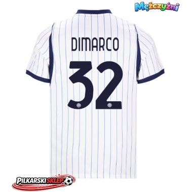 Inter Milan Federico Dimarco #32 Koszulka Wyjazdowa 2026-27 Krótki Rękaw