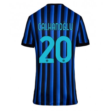 Inter Milan Hakan Calhanoglu #20 Koszulka Podstawowa damskie 2025-26 Krótki Rękaw Inter Milan Hakan Calhanoglu #20 Koszulka Podstawowa damskie 2025-26 Krótki Rękaw