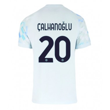Inter Milan Hakan Calhanoglu #20 Koszulka Wyjazdowa 2025-26 Krótki Rękaw Inter Milan Hakan Calhanoglu #20 Koszulka Wyjazdowa 2025-26 Krótki Rękaw