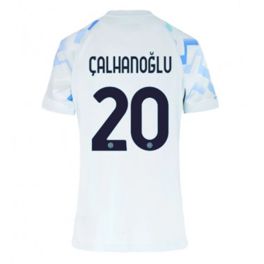 Inter Milan Hakan Calhanoglu #20 Koszulka Wyjazdowa damskie 2025-26 Krótki Rękaw Inter Milan Hakan Calhanoglu #20 Koszulka Wyjazdowa damskie 2025-26 Krótki Rękaw