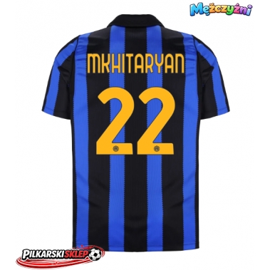 Inter Milan Henrikh Mkhitaryan #22 Koszulka Podstawowa 2026-27 Krótki Rękaw
