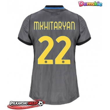 Inter Milan Henrikh Mkhitaryan #22 Koszulka Trzecia damskie 2026-27 Krótki Rękaw