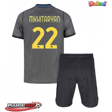 Inter Milan Henrikh Mkhitaryan #22 Koszulka Trzecia dzieci 2026-27 Krótki Rękaw (+ krótkie spodenki)