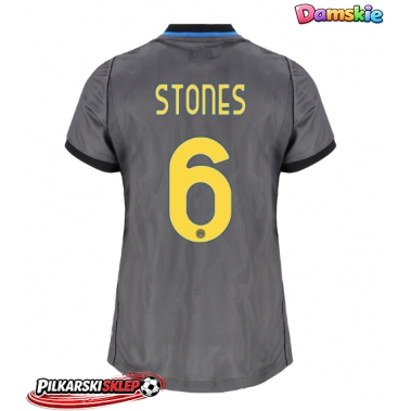 Inter Milan John Stones #6 Koszulka Trzecia damskie 2026-27 Krótki Rękaw