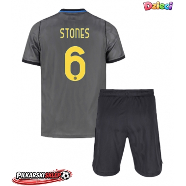 Inter Milan John Stones #6 Koszulka Trzecia dzieci 2026-27 Krótki Rękaw (+ krótkie spodenki)
