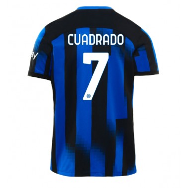 Inter Milan Juan Cuadrado #7 Koszulka Podstawowa 2023-24 Krótki Rękaw