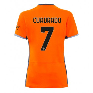 Inter Milan Juan Cuadrado #7 Koszulka Trzecia damskie 2023-24 Krótki Rękaw