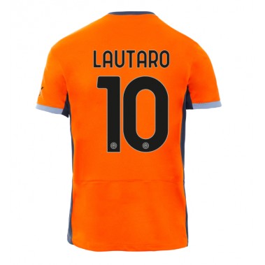 Inter Milan Lautaro Martinez #10 Koszulka Trzecia 2023-24 Krótki Rękaw