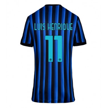 Inter Milan Luis Henrique #11 Koszulka Podstawowa damskie 2025-26 Krótki Rękaw Inter Milan Luis Henrique #11 Koszulka Podstawowa damskie 2025-26 Krótki Rękaw