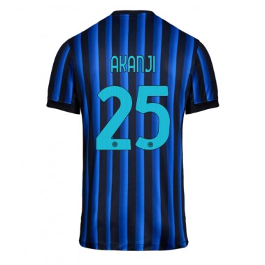 Inter Milan Manuel Akanji #25 Koszulka Podstawowa 2025-26 Krótki Rękaw Inter Milan Manuel Akanji #25 Koszulka Podstawowa 2025-26 Krótki Rękaw