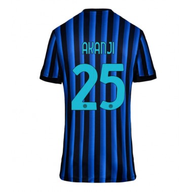 Inter Milan Manuel Akanji #25 Koszulka Podstawowa damskie 2025-26 Krótki Rękaw Inter Milan Manuel Akanji #25 Koszulka Podstawowa damskie 2025-26 Krótki Rękaw