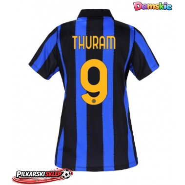 Inter Milan Marcus Thuram #9 Koszulka Podstawowa damskie 2026-27 Krótki Rękaw