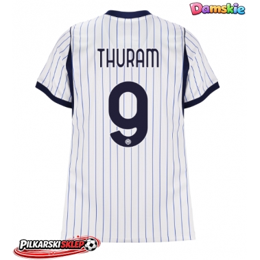 Inter Milan Marcus Thuram #9 Koszulka Wyjazdowa damskie 2026-27 Krótki Rękaw