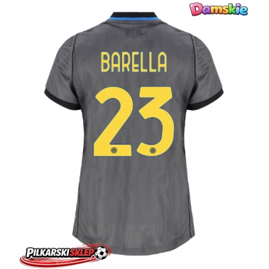 Inter Milan Nicolo Barella #23 Koszulka Trzecia damskie 2026-27 Krótki Rękaw