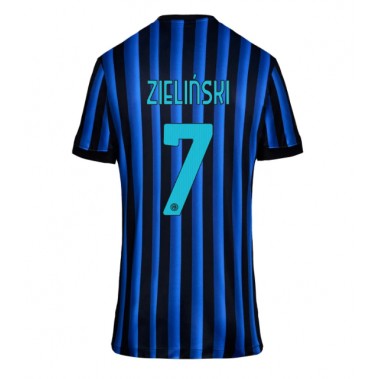 Inter Milan Piotr Zielinski #7 Koszulka Podstawowa damskie 2025-26 Krótki Rękaw Inter Milan Piotr Zielinski #7 Koszulka Podstawowa damskie 2025-26 Krótki Rękaw