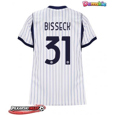 Inter Milan Yann Bisseck #31 Koszulka Wyjazdowa damskie 2026-27 Krótki Rękaw