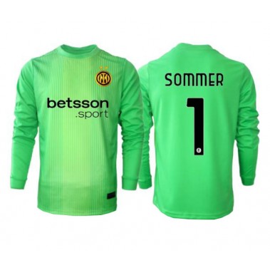 Inter Milan Yann Sommer #1 Bramkarskie Koszulka Trzecia 2025-26 Długi Rękaw Inter Milan Yann Sommer #1 Bramkarskie Koszulka Trzecia 2025-26 Długi Rękaw