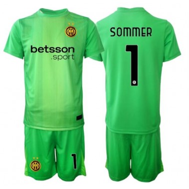Inter Milan Yann Sommer #1 Bramkarskie Koszulka Trzecia dzieci 2025-26 Krótki Rękaw (+ krótkie spodenki) Inter Milan Yann Sommer #1 Bramkarskie Koszulka Trzecia dzieci 2025-26 Krótki Rękaw (+ krótkie spodenki)