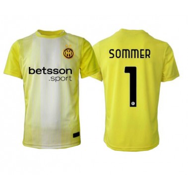 Inter Milan Yann Sommer #1 Bramkarskie Koszulka Wyjazdowa 2025-26 Krótki Rękaw Inter Milan Yann Sommer #1 Bramkarskie Koszulka Wyjazdowa 2025-26 Krótki Rękaw