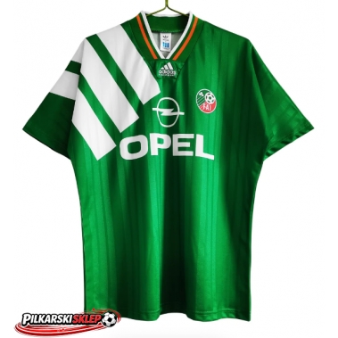 Irlandia 1992-1994 Koszulka Retro Podstawowa Krótki Rękaw