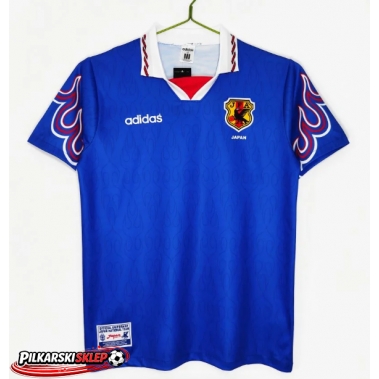 Japonia 1996-1997 Koszulka Retro Podstawowa Krótki Rękaw