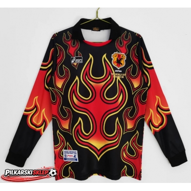 Japonia 1998 Bramkarskie Koszulka Retro Podstawowa Długi Rękaw