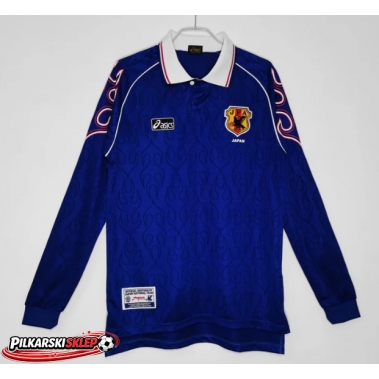 Japonia 1998 Koszulka Retro Podstawowa Długi Rękaw