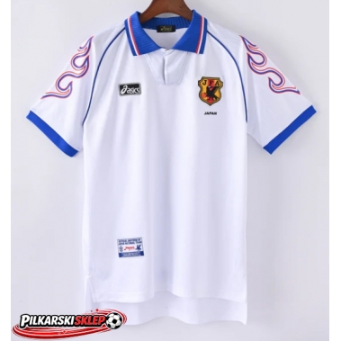 Japonia 1998 Koszulka Retro Wyjazdowa Krótki Rękaw