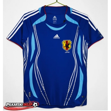 Japonia 2006-2007 Koszulka Retro Podstawowa Krótki Rękaw