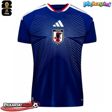 Japonia Koszulka Podstawowa MŚ 2026 Krótki Rękaw