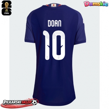 Japonia Ritsu Doan #10 Koszulka Podstawowa damskie MŚ 2026 Krótki Rękaw