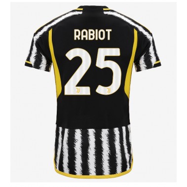 Juventus Adrien Rabiot #25 Koszulka Podstawowa 2023-24 Krótki Rękaw